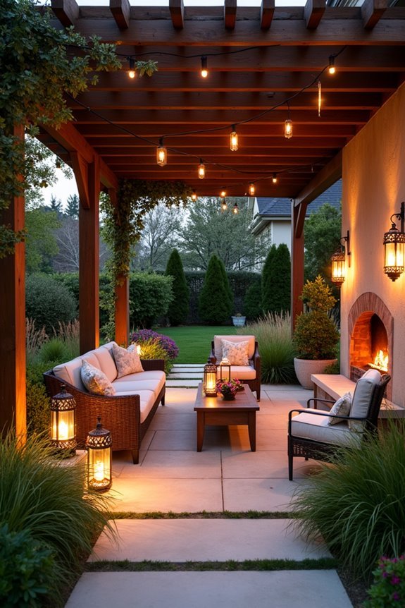 elegant focal points outdoors