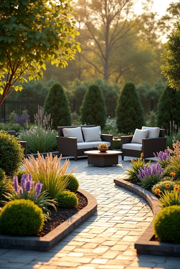 install durable garden edging